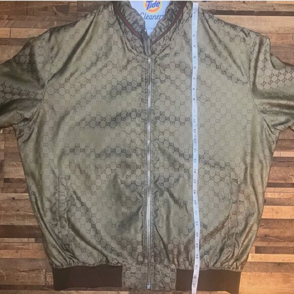 Gucci Collectors Limited Edition Windbreaker Jacket - Guccissima GG Men's Sz 56 - Picture 14 of 16